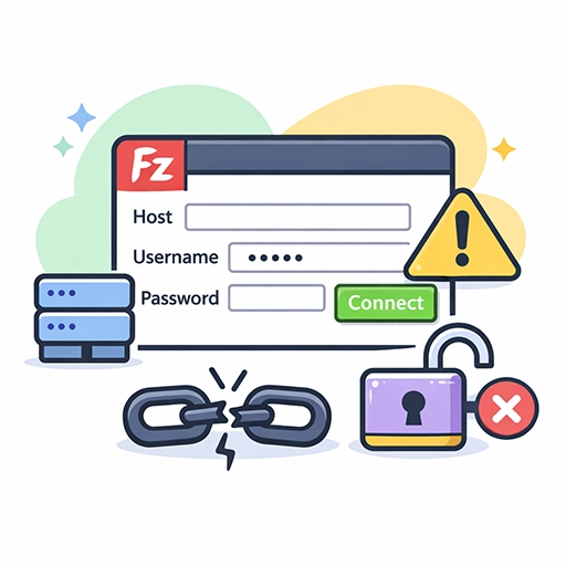 ftp-connection-filezilla-errors-fix